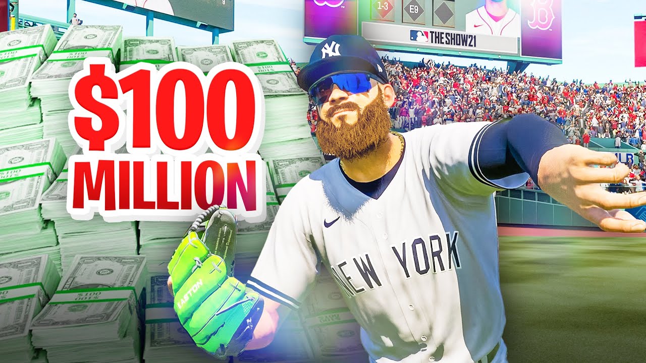 КОНТРАКТ НА 100 МИЛЛИОНОВ ДОЛЛАРОВ — MLB The Show 21 Геймплей 14