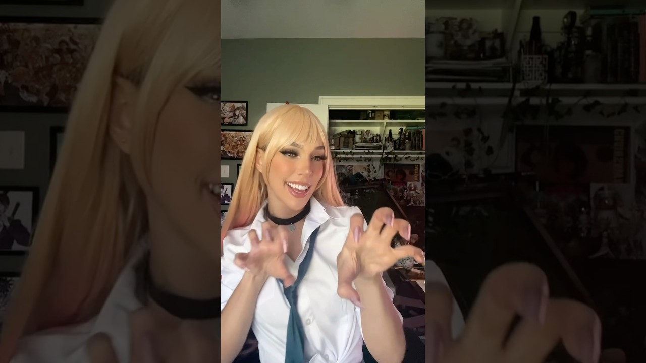 Marin Kitagawa cosplay transition! #marinkitagawa #mydressupdarling