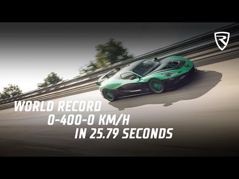Rimac Nevera R Destroys 24 World Records | 0-400-0 in 25.79s!