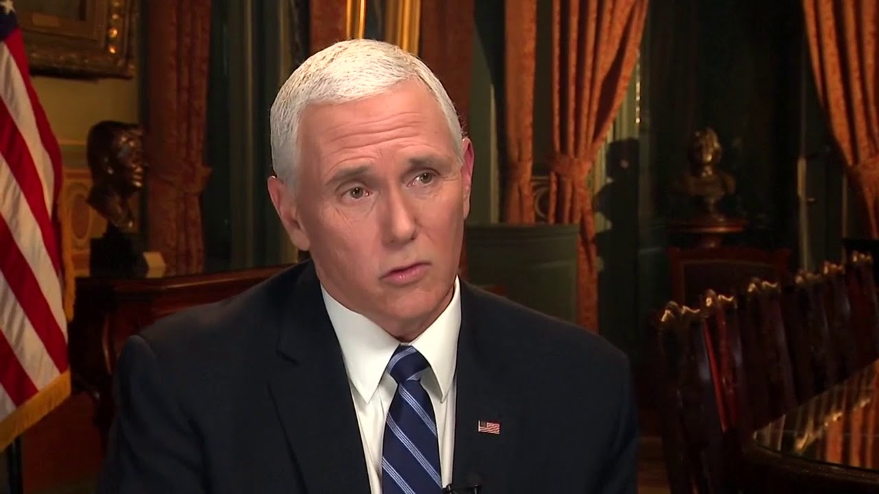 'We have a crisis' at the border: Mike Pence newspaper mockup