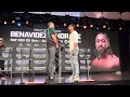 QUE MIEDO! DAVID BENAVIDEZ & DEMITRUS ANDRADE FIRST OFFICIAL FACE OFF