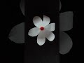 Paper Craft Flowers Easy Making #shortsvideo
