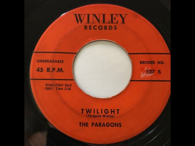 The Paragons - Twilight 1958 - YouTube