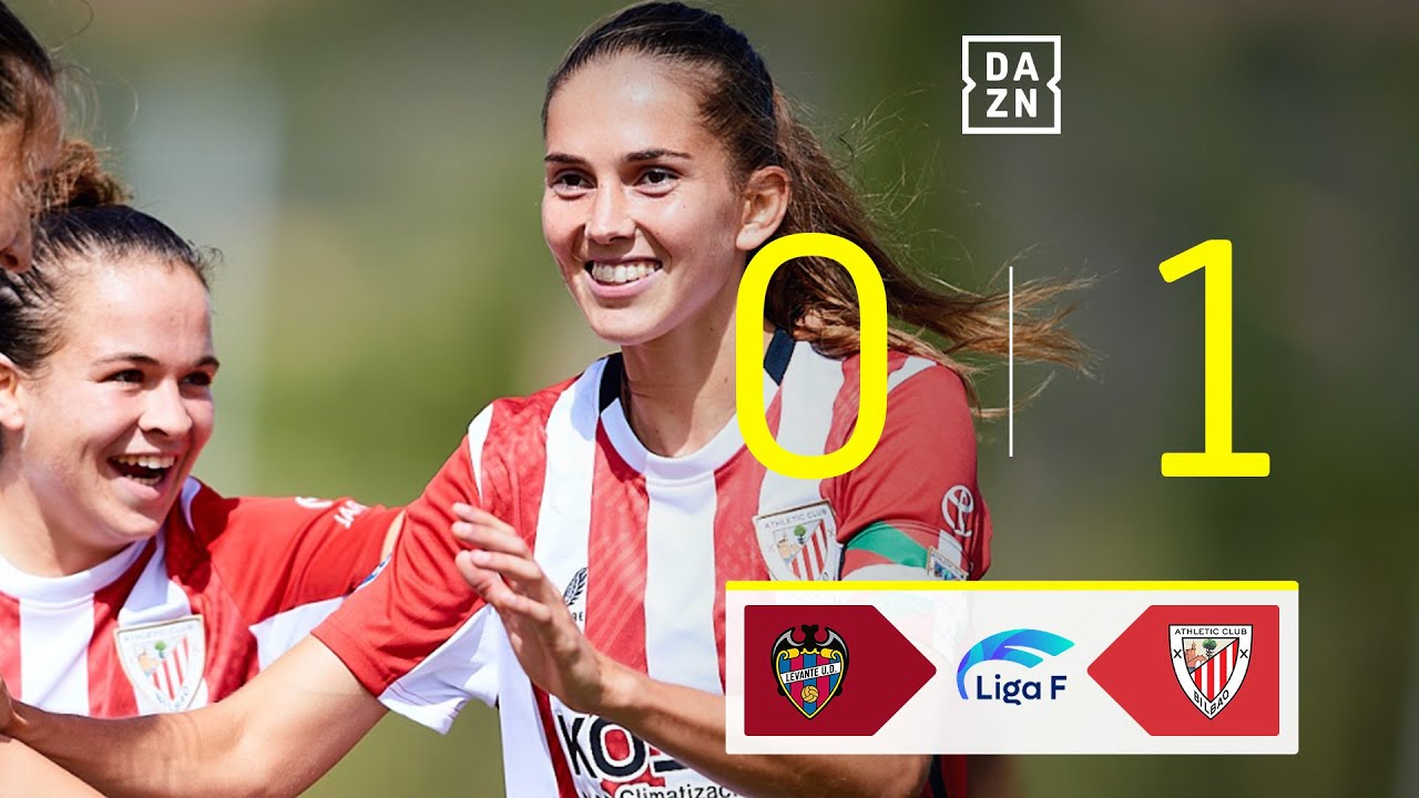Levante UD vs Athletic Club (0-1) | Resumen y goles | Highlights Liga F ...