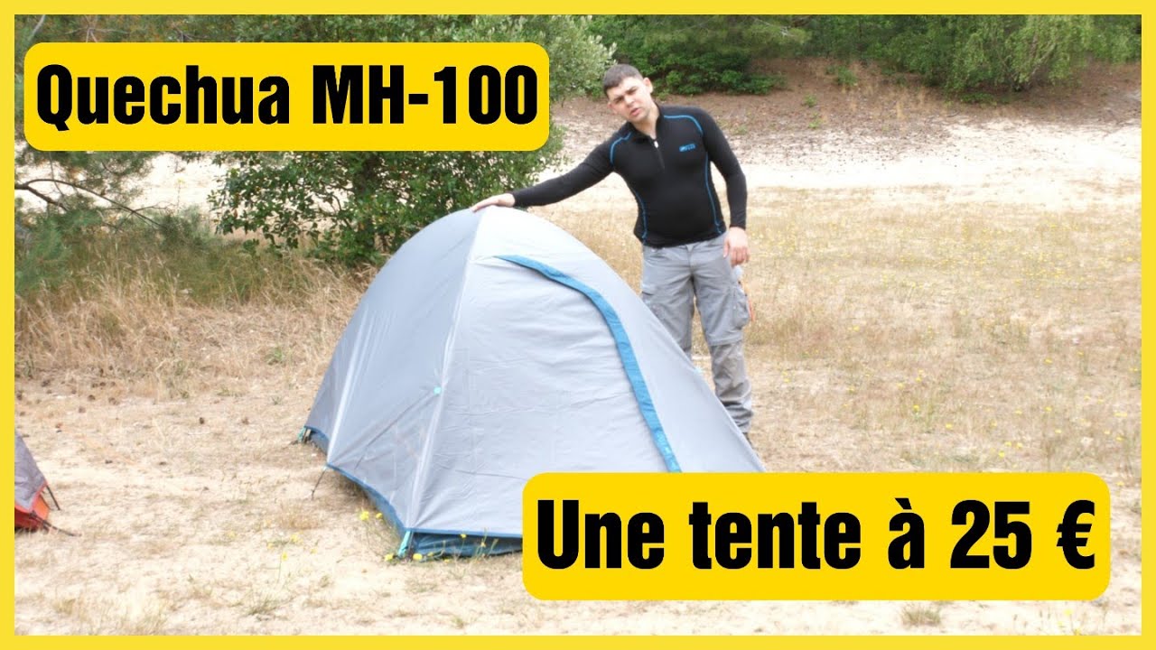 QUECHUA MH 100 UNE TENTE A PRIX MINI (30 EUROS)