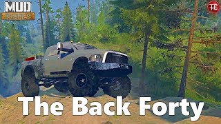 SpinTires MudRunner: NEW MAP! The Back Forty (Exploration and Mudding!)