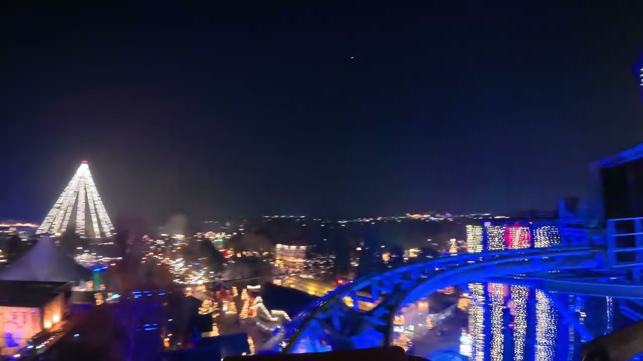 Europa Park Euro-Mir Back Row Night Ride POV Season End 2026
