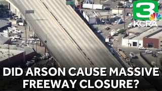 I-10 Closure | Major California freeway closure likely caused by arson