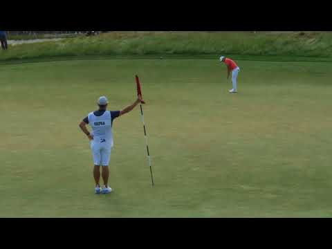 Brooks Koepka Par Save on Hole 14 - U.S. Open - Round 3 - Brooks Koepka Par Save on Hole 14 - U.S. Open - Round 3
