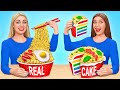 Cake Vs Real Food Challenge | Eating Only Cakes Look Like Everyday Objects by Multi DO Challenge