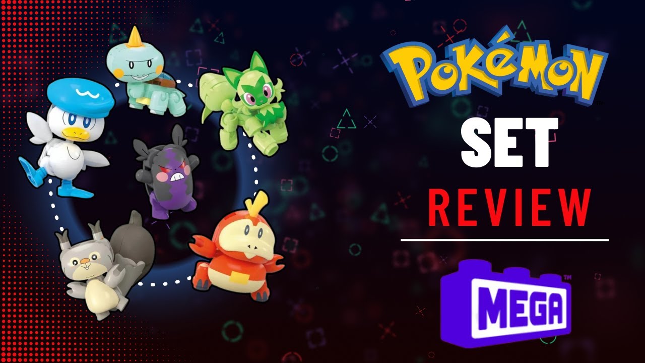 Pokéball Series 18 Pokémon Mega Construx Review 