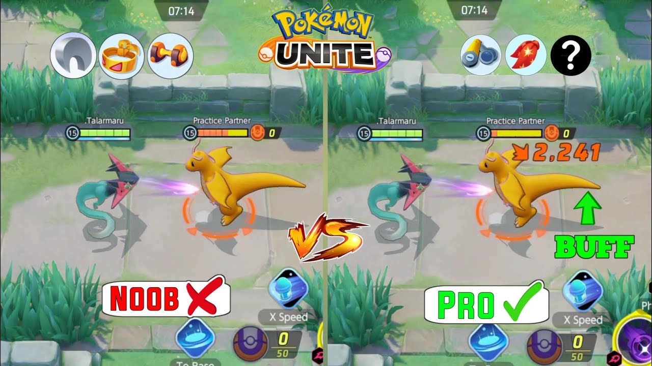 Dragapult Correct Build To Deal Brutal Damage! Pro guide | Dragapult Pokemon unite build