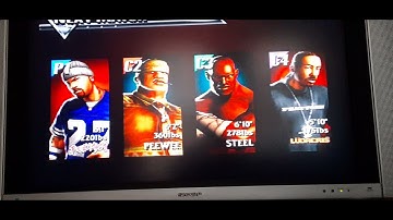 DEF JAM VENDETTA: FREE FOR ALL 3 (REDMAN, PEEWEE, STEEL, & LUDACRIS) PS2