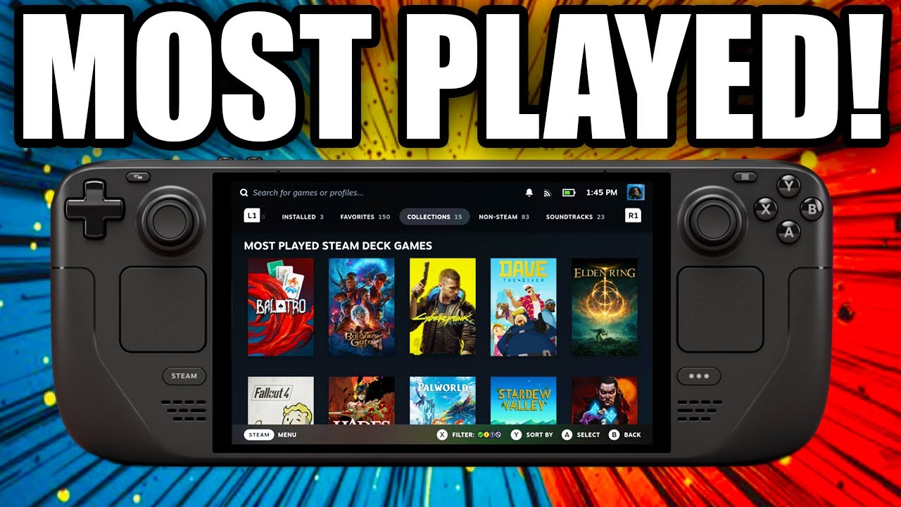 TOP 30 MOST POPULAR Steam Deck Games You Need To Play YouTube 