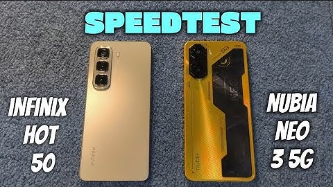 Infinix hot 50 vs. Nubia neo 3 5G|  SPEEDTEST 🔥