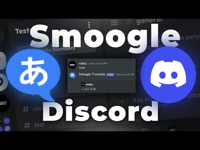 Переводчик для дискорд. Бот Translator discord. Discord перевод. Smoogle. Бесплатный переводчик дискордр.