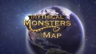 Mythical Monster Map Trailer - Prints Featuring Monsters Of The World