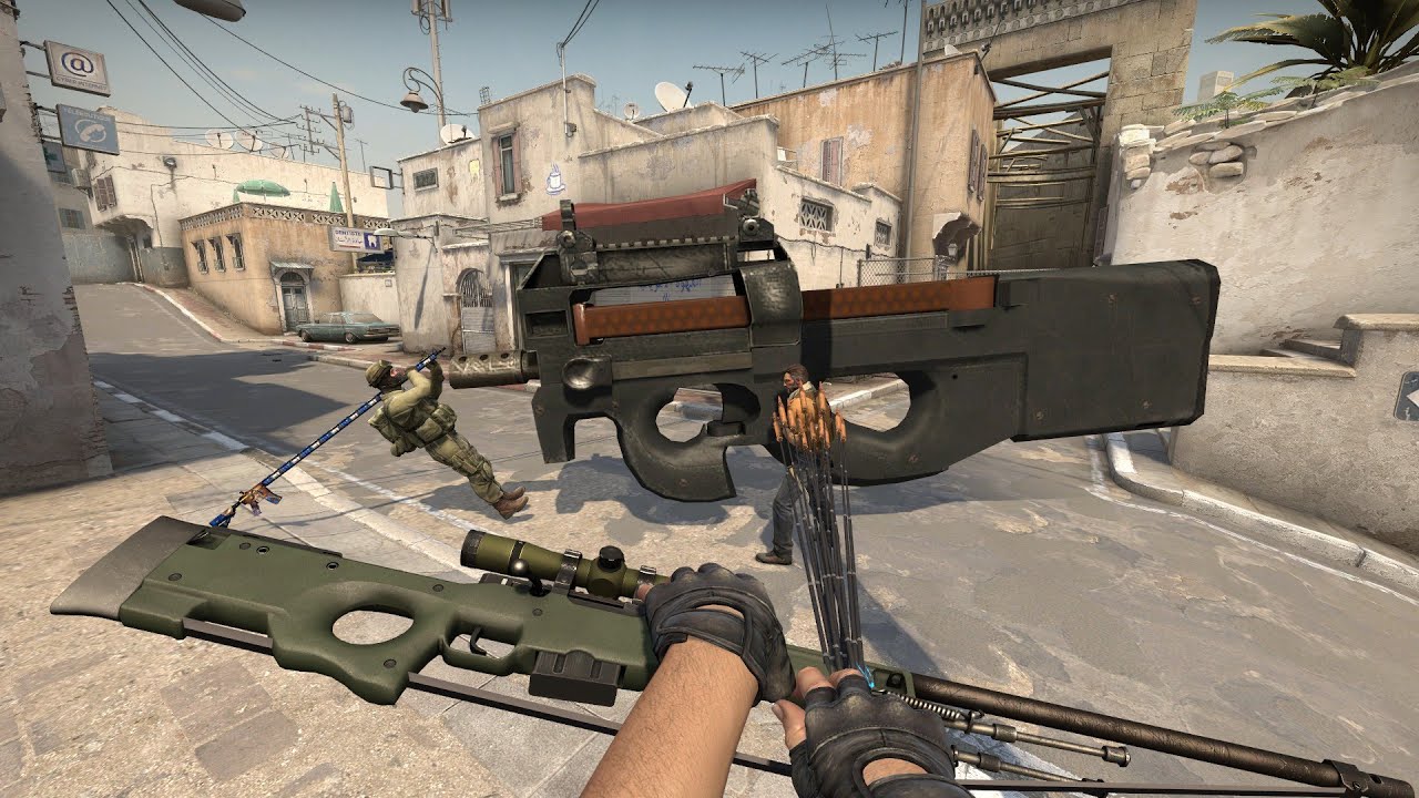 CS:GO'DA YASAKLANAN SİLAHLAR  ! DEV P90- AWP YAY