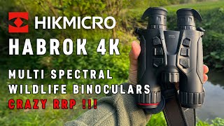 HikMicro Habrok 4K Unboxing and Overview Review - HE25L Multispectral Binoculars