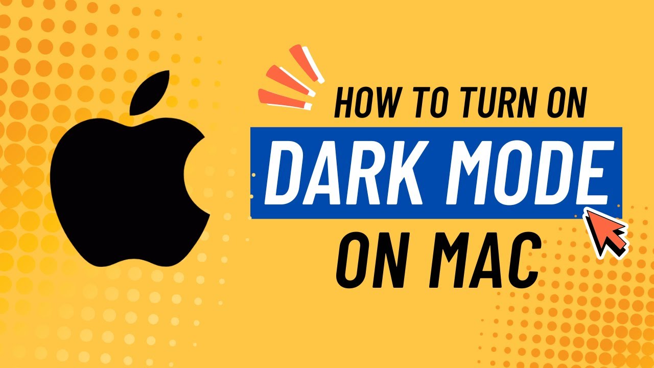 How to Enable Dark Mode on Mac? - YouTube