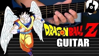 DRAGON BALL Z Theme Song: WE WERE ANGELS on Acoustic Guitar | Tabs Lesson & Tutorial TCDG