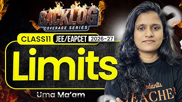 Limits Class 11 Maths in Telugu | JEE EAPCET 2026/27 | Backlog Series
