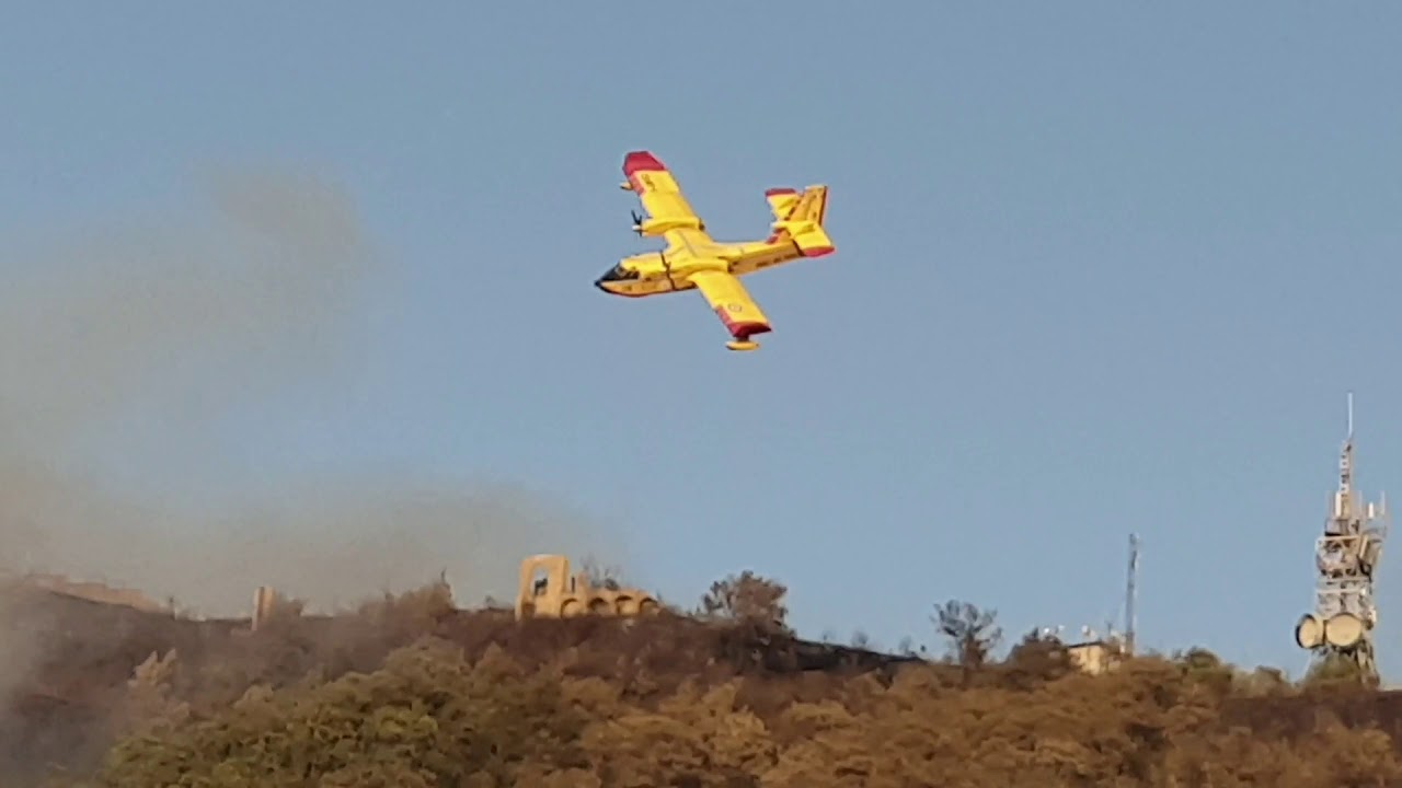 [SPECIAL] Incendio boschivo Napoli - Elicotteri e Canadair