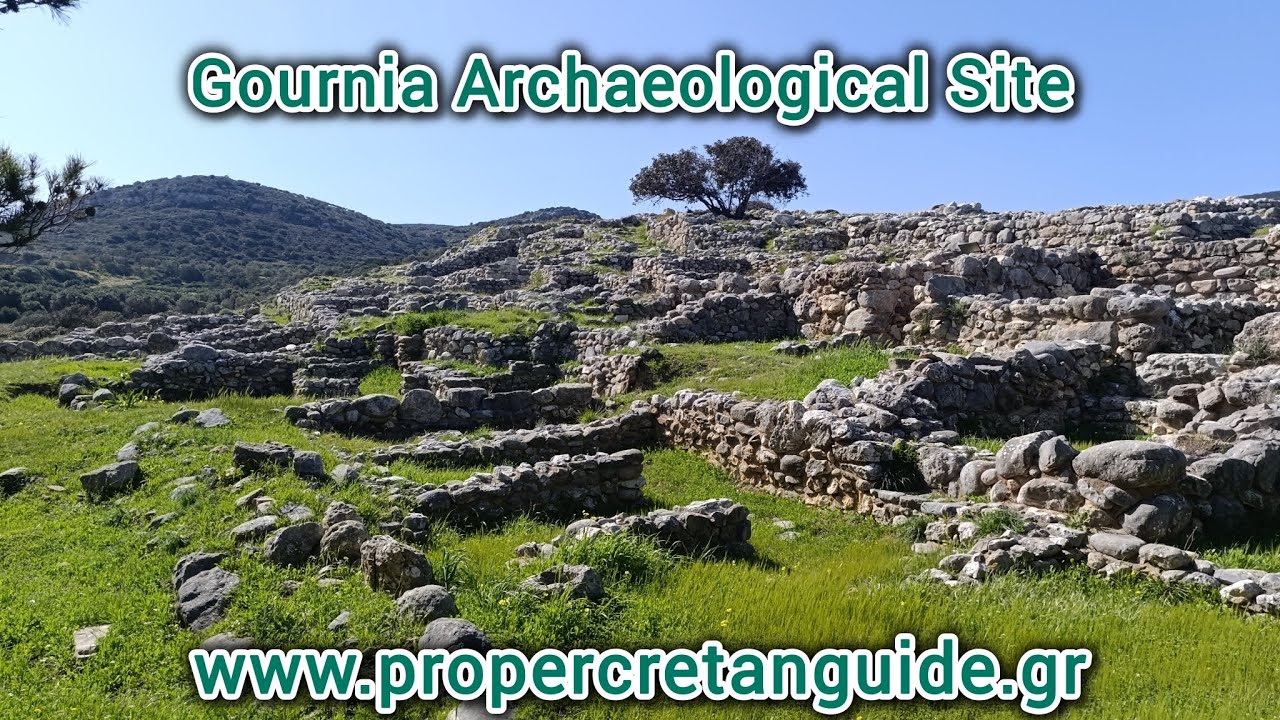 Gournia Archaeological Site Guided Tours- Minoan Sites Guided Tours in Crete by Proper Cretan Guide