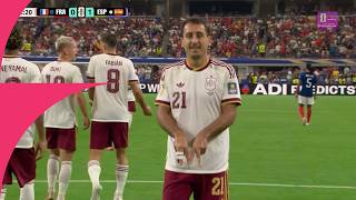 Oyarzabal keeps cool to put Spain ahead vs France after Digne hits Yamal | FIFA World Cup 2026™ screenshot 5