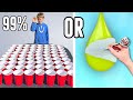 99% Trick Shot, or Get SOAKED by Water Balloon!
