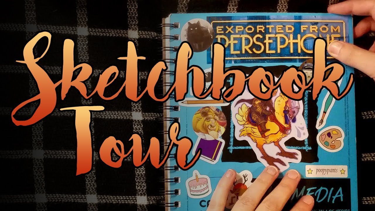 Sketchbook Tour July '17 - June '18 - YouTube
