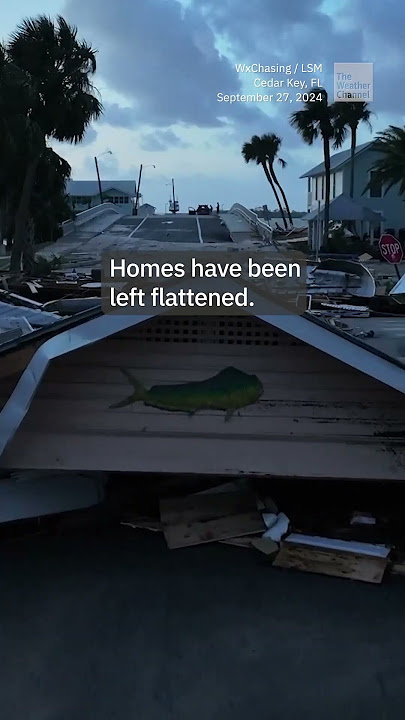 Helene Leaves Behind Major Damage In Cedar Key