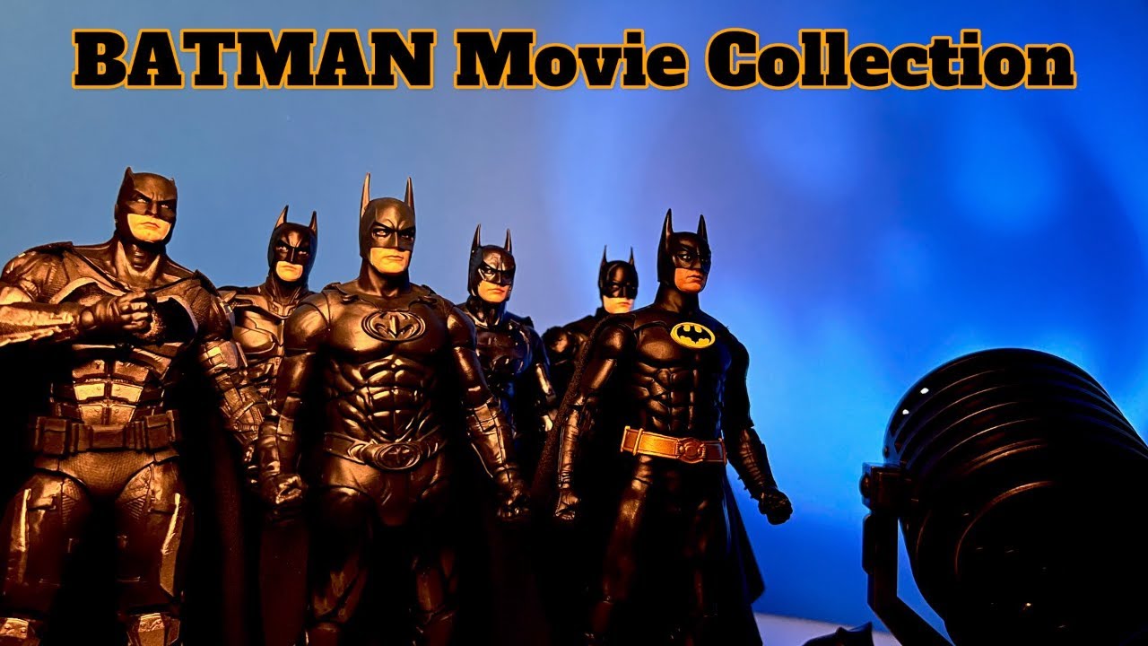 BATMAN The Ultimate Movie Collection 6 Pack McFarlane Toys DC