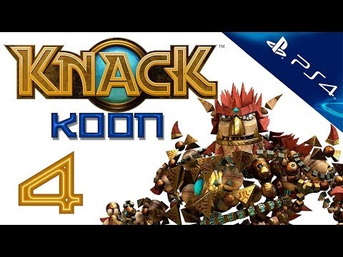 Видео: Knack - Прохождение игры на русском - Кооператив [#4] PS4 (Нэк)