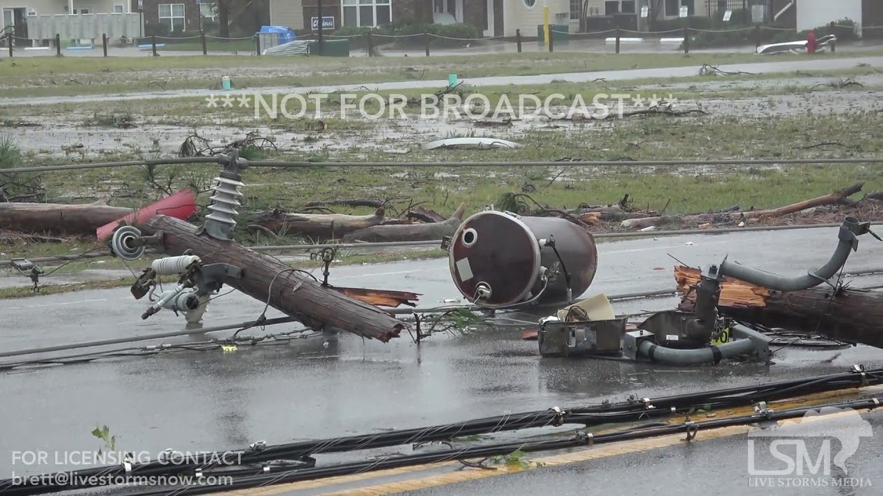 10 10 2018 Panama City Beach Fl Post Storm First Look At Damage
