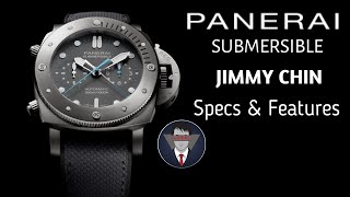 Panerai Celebrates Jimmy Chin With Two Submersibles PAM01207/ PAM01208 SPECS AND FEATURES