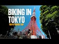 Biking to Tokyo Tower - Cycling in Japan