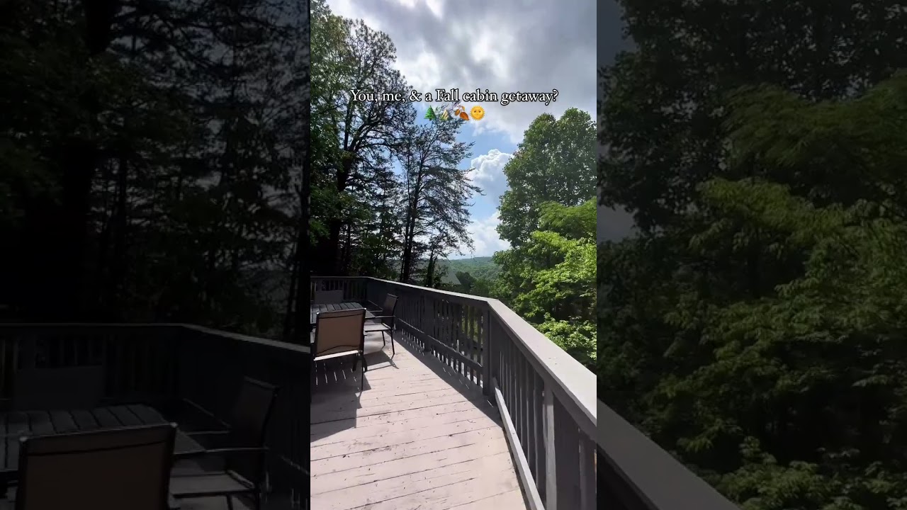 This cabin offers a beautiful mountain view! 