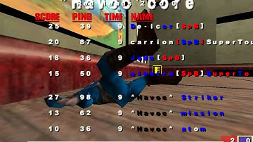 Quake 3 CTF - Spiceboys [SpB] vs Clan Havoc - japanctf - Spectator POV