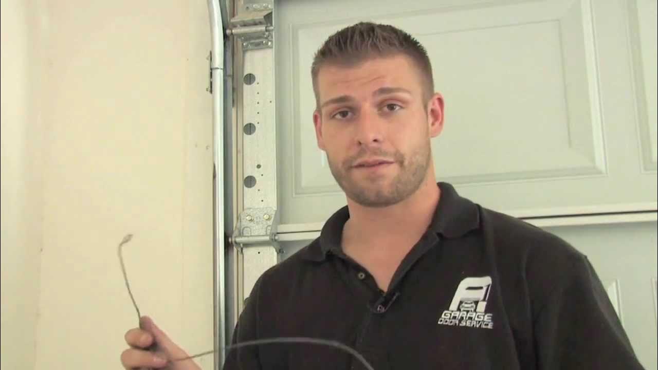 Garage Door Cables How to Replace Them [StepbyStep] YouTube
