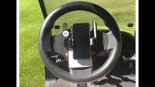 Phone Golf Cart Mount Scorecard Pro by Caddie Buddy