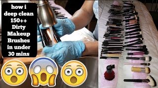 How to Deep Clean 150+ Dirty Makeup Brushes in under 30 mins | CRUELTY FREE | AirahMorenaTV
Deep cleaning your makeup brushes is a lil bit dreading and overwhelming, so i decided to share with you on how i deep clean my 150+ makeup brushes in under 30 mins. The best part about this is the stuff i used are cruelty free! I hope you guys enjoy it.
#makeupbrushcleaning #deepclean #makeupbrushes #howto #crueltyfree #crueltyfreebeauty #crueltyfreebeautyblogger #crueltyfreebeautyvlogger #brushcleaningtutorial
• Dr. Bronners Soap
http://go.magik.ly/ml/1mm5/
• Disposable Paint Tray
http://go.magik.ly/ml/1mm6/
• Disposable Gloves
http://go.magik.ly/ml/1mm7/
• Extra Virgin Olive Oil
http://go.magik.ly/ml/1mm8/
Before you do any online shopping make sure to click this link right here for some cash backs. (Its not virus i promise :) )
➳ http://goo.gl/yJCNzL
OTHER VIDEO U MITE LIKE :)
• FOUNDATION ROUTINE VIDEOS •
goo.gl/tn7IUB
• WTFUSS SERIES •
goo.gl/mGHavl
• MAKEUP TUTORIALS •
goo.gl/kzdFWd
• DIY/ HOW TOS •
goo.gl/nWG5yY
➳ MY SOCIAL MEDIAS ➳
YOUTUBE : https://goo.gl/eu6ldS
BLOG: http://goo.gl/rTtq3k
TWITTER: http://goo.gl/lG5cib
INSTAGRAM: https://goo.gl/vsXuAQ
FB PAGE: http://goo.gl/djZQRy
GOOGLE+ : https://goo.gl/cj64Vw
SNAPCHAT: airahmorenatv
For buss. Inq. ✉ airahmorenatv@gmail.com
➳ FAQ ➳
Whats your ethnicity?
Im Filipino (born and raised in the PHILIPPINES)
Whats your hair color?
current hair color is light brown
How old are you?
im 29
What Camera do u use to film?
I use Canon T4i w/ 50 mm lens
What movie editor do u use?
I use mix of motion 5 and Final cut pro 10 How to Deep Clean 150+ Dirty Makeup Brushes in under 30 mins | CRUELTY FREE | AirahMorenaTV