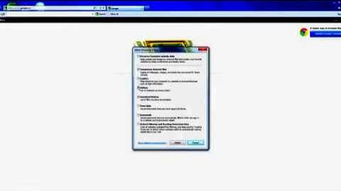 How To Clear Cache On Internet Explorer (IE9)