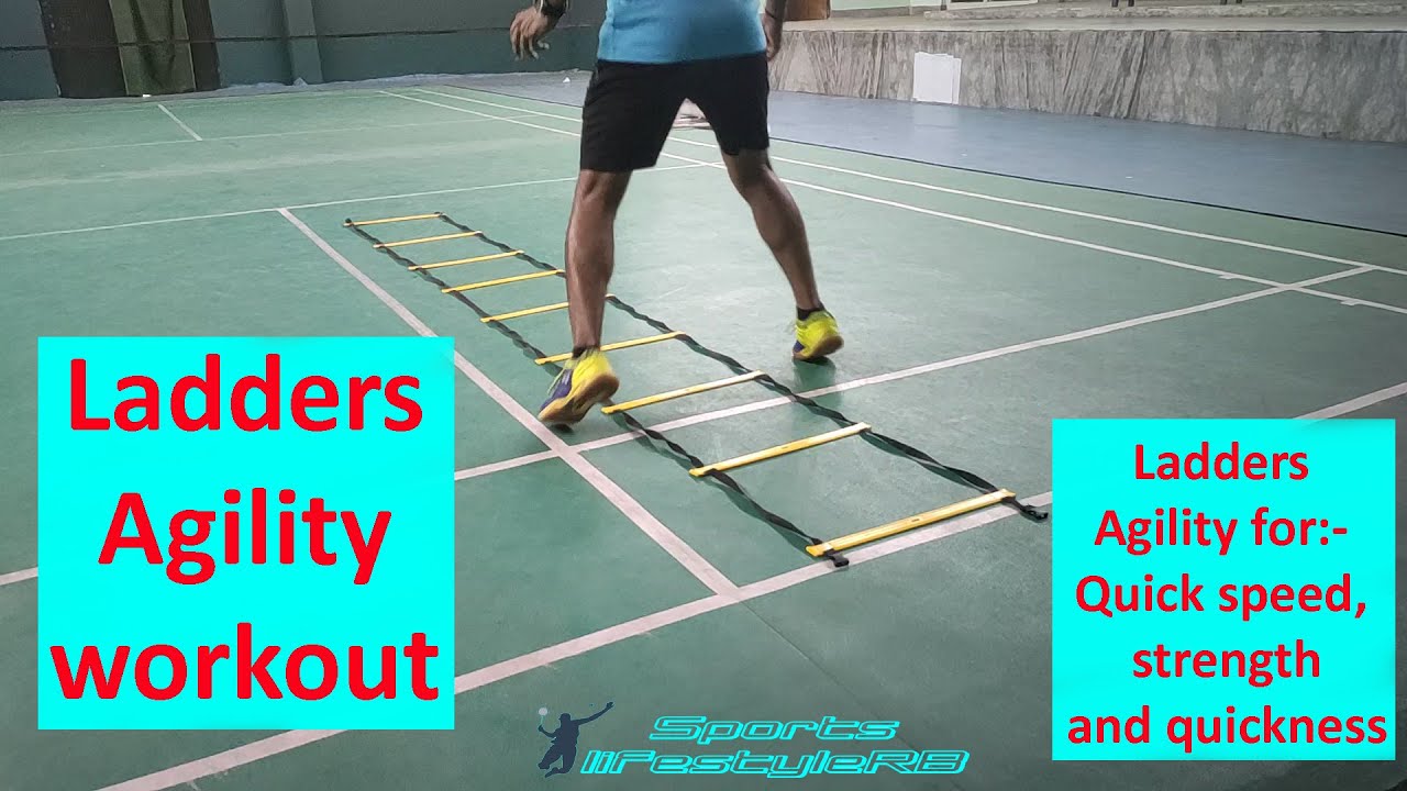 Ladder agility workout, High intensity interval training with ladder