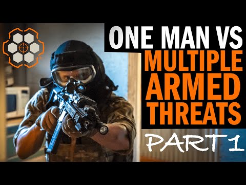 CQB House Run (Part 1): One Man vs. Multiple Armed Threats