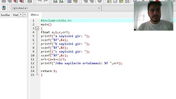 Ödev 5 DevC++ Aritmetik Ortalama