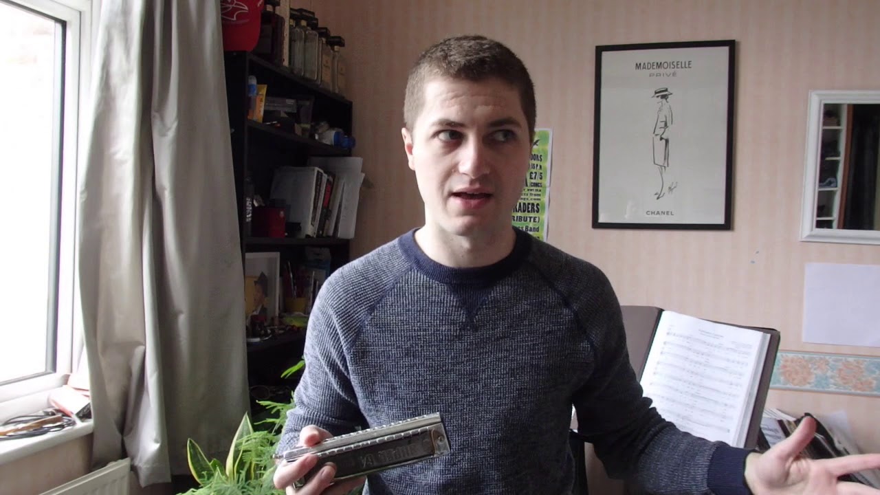 Beginner Chromatic Harmonica Lesson 7 Major Arpeggios YouTube