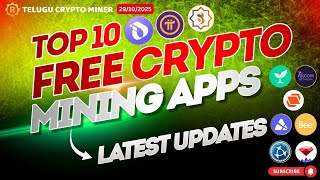 2025 FREE CRYPTO MINING APPS LATEST UPDATES | Pi, InterLink, Atoshi, Sidra &amp; More
