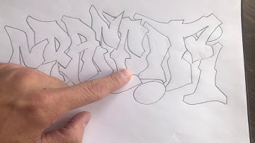 Graffiti Art Basics : Lesson 1