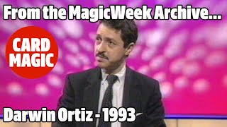 Darwin Ortiz - Card Magician - The Paul Daniels Magic Show - 1993